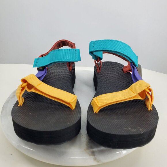 NWT Teva Women's Midform Universal Bright Retro Multicolor Strappy Sandals 10 - Picture 3 of 10